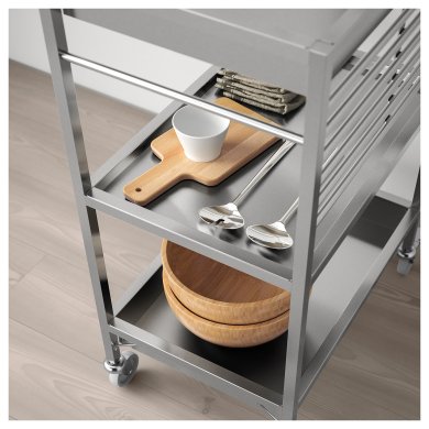 IKEA Столик з колесами KUNGSFORS (ИКЕА КУНГСФОРС) 80334924 фото - 3