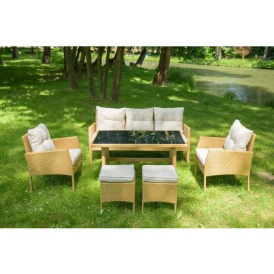 Комплект садовой мебели Meven KARIMA Бежевый MV-5311-B/B-KARIMA фото - 9