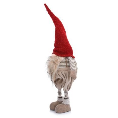 Гном Duka Tonttu 74 см | Красный / Бежевый 2220938 фото - 2