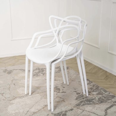 Обеденный стул Mebel Elit CELTIC Белый ME.CELTICII/B/PL/K фото - 10