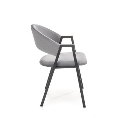 Обеденный стул Halmar K-473 Серый - 6 Обеденный стул Halmar K-473 Серый V-CH-K/473-KR-POPIEL фото - 6