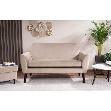 Диван Signal Mena Velvet | Темно-бежевий / Венге (BLUVEL 40) MENAVCBW-Р фото - 4