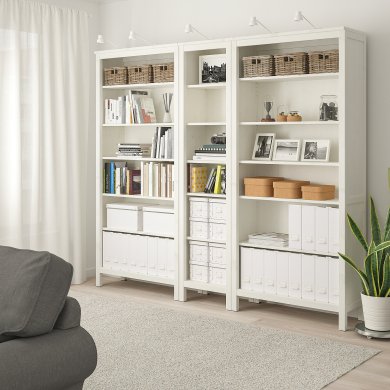 IKEA Стеллаж HEMNES Белый (ИКЕА ХЕМНЭС) 79231154 фото - 3