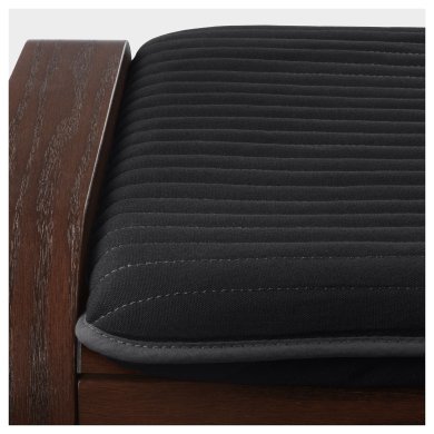 IKEA Підставка для ніг POANG Чорний (ИКЕА ПОАНГ) 49244681 фото - 5