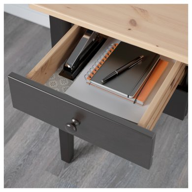 Письменный стол ARKELSTORP Черный - 2 IKEA Письменный стол ARKELSTORP Черный (ИКЕА АРКЕЛЬСТОРП) 60261037 фото - 2