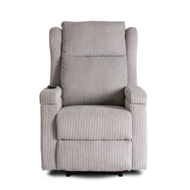 Кресло мягкое раскладное массажное с реклайнером Mebel Elit SEBASTIAN Velvet Серый ME.SEBASTIAN/P/SZTR/FW фото - 2