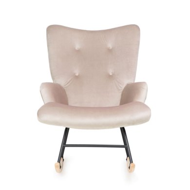 Крісло-качалка м'яке Homla MOSS Бежевий 217955 фото - 2