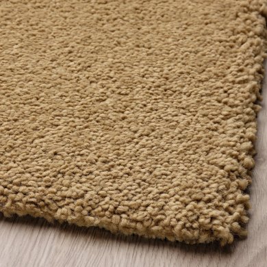 IKEA Ковер SKRIFTSPRAK 200x300 см Медово-коричневый (ИКЕА СКРИФЦПРАК) 80544917 фото - 2