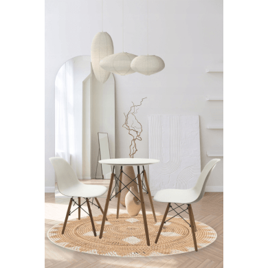 Обеденный стол Kontrast MIA Белый - 12 Обеденный стол Kontrast MIA Белый 6.06.26031 фото - 12