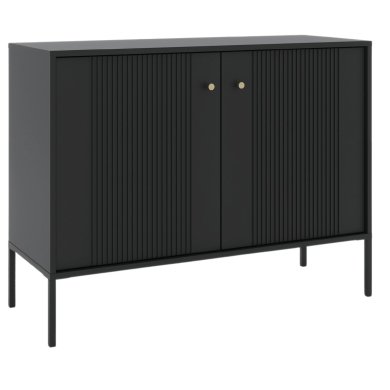 Комод Mebel Elit SOFT Черный W.ISEO/CZ/KOM2D