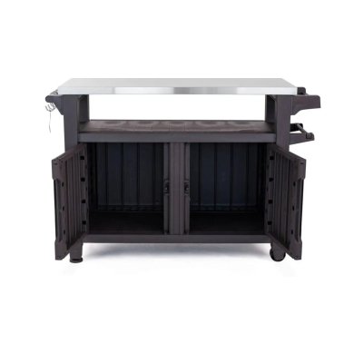 Садовий стіл-бар для барбекю Keter UNITY XL Коричневий 230409-1 фото - 4
