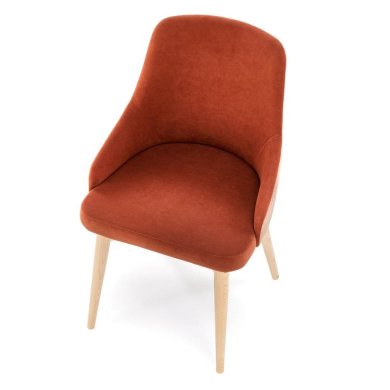 Обеденный стул поворотный Halmar MALAGA Корица V-PL-N-MALAGA-MAVEL44/STELAR54 фото - 7