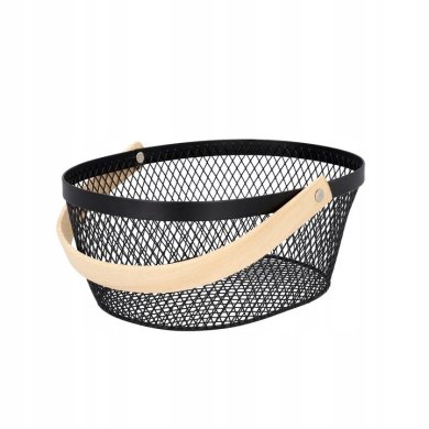 Корзина Homla FORRES | Черный / Дерево - 5 Корзина Homla FORRES | Черный / Дерево 164402 фото - 5