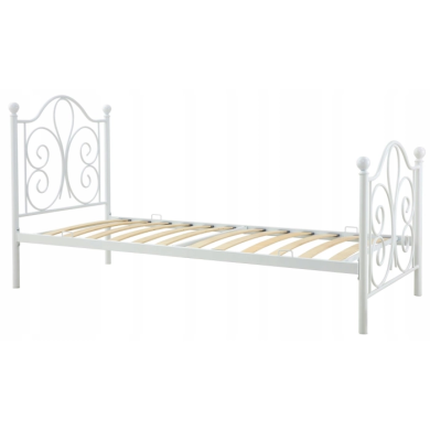 Кровать Mebel Elit LORDI 90x200 см | Белый ME.LORDI/90/B/LOZ