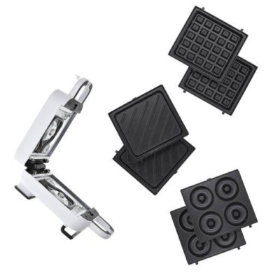 Електрична вафельниця 3в1 Duka Vafflor | Білий - 6 Електрична вафельниця 3в1 Duka Vafflor | Білий 1218761 фото - 6