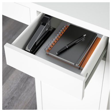 Письмовий стіл MICKE Білий - 6 IKEA Письмовий стіл MICKE Білий (ИКЕА МИКЕ) 09903014 фото - 6