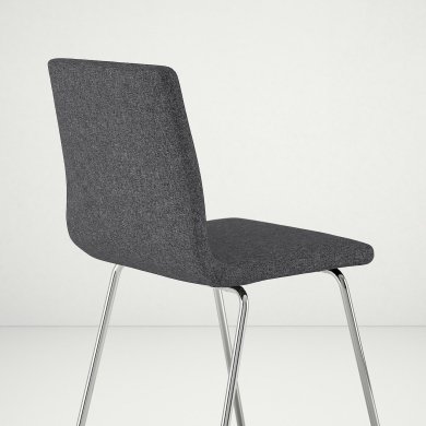 Барний стілець LILLANAS Темно-сірий - 4 IKEA Барний стілець LILLANAS Темно-сірий (ИКЕА ЛИЛЬАНАС) 90534791 фото - 4