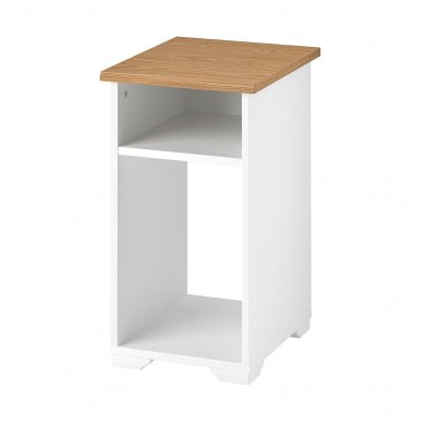 IKEA Прикроватная тумба SKRUVBY Белый (ИКЕА СКРУВБИ) 80532009