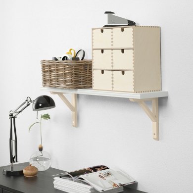 IKEA Полиця BERGSHULT/SANDSHULT (ИКЕА БЕРГСХУЛЬТ/САНДШУЛЬТ) 29326041 фото - 4