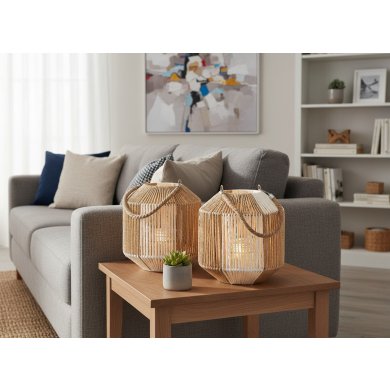 Подсвечник-фонарь Garden Line LIS6628 Бежевый LIS6628 фото - 4