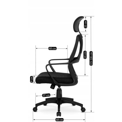 Офісне крісло Mebel Elit STARK Чорний - 16 Офісне крісло Mebel Elit STARK Чорний ME.STARK/CZ/E/FO фото - 16