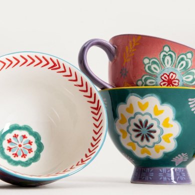 Кружка Homla SHILLA 400 мл Желтый 243021 фото - 7