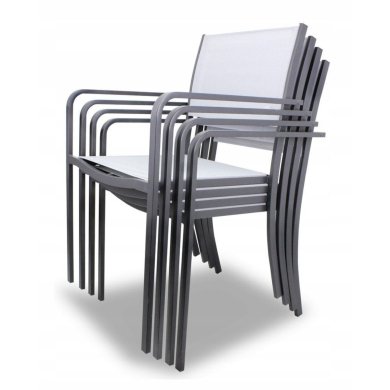 Садовый стул Garden Line ANH0877 Серый - 2 Садовый стул Garden Line ANH0877 Серый ANH0877 фото - 2