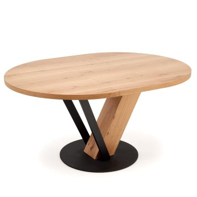 Розкладний обідній стіл Halmar FANIS Дерево V-CH-FANIS_OKRAGLY-ST фото - 3