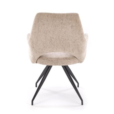 Обеденный стул поворотный Halmar K542 Бежевый - 6 Обеденный стул поворотный Halmar K542 Бежевый V-CH-K/542-KR-BEŻOWY фото - 6