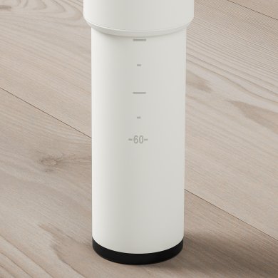 IKEA Ніжка для столу регульована OLOV 60-90 см Білий (ИКЕА ОЛОВ) 10264302 фото - 2