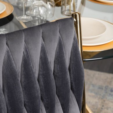 Обеденный стул Mebel Elit DAN Серый ME.DAN/P/ZL/V/K фото - 9