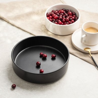 Миска Homla FAMELIO 21 см Чорний 234306 фото - 4