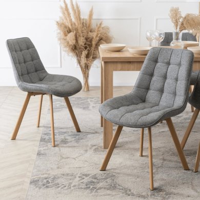 Обідній стілець Mebel Elit KATHY Сірий ME.KATHY/P/D/T/K фото - 7