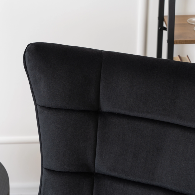 Кресло-качалка мягкое Mebel Elit JACKSON Welur Черный - 8 Кресло-качалка мягкое Mebel Elit JACKSON Welur Черный ME.JACKSON/CZ/V/FW фото - 8