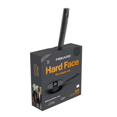 Сотейник з кришкою Fiskars Hard Face | Чорний/26 см 1052231 фото - 5