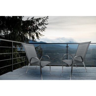 Садовий стілець Kontrast MINORKA Сірий 5.03.15055 фото - 9