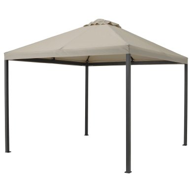 IKEA Садовая беседка HIMMELSO 3х3 м Бежевый (ИКЕА HIMMELSÖ) 50468854