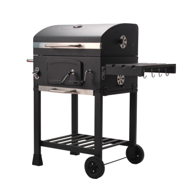 Гриль угольный с чугунной решеткой Corciano ANGUL Черный - 2 Гриль угольный с чугунной решеткой Corciano ANGUL Черный 5901721056770 фото - 2