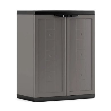 Комплект садовых шкаф Keter/Kis ARMADIO JOLLY SET ALTO + BASSO Серый 242805-1 фото - 5