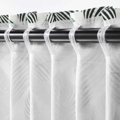 IKEA Гардины FJADERKLINT (ИКЕА FJÄDERKLINT) 90369098 фото - 12