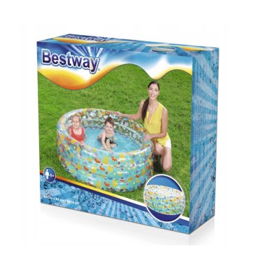 Надувной детский бассейн Bestway 51045 150х53 см Принт BES51045 фото - 12