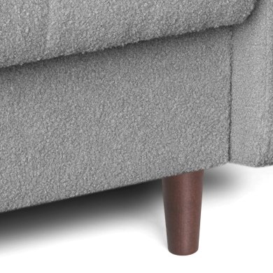 Розкладний диван Mebel Elit TIVOLI Boucle Сірий PPHUE.MATTEO/QUELLE83/WER фото - 6