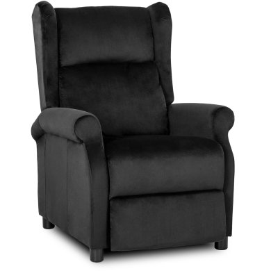 Кресло мягкое раскладное с реклайнером Mebel Elit SIMON Черный - 3 Кресло мягкое раскладное с реклайнером Mebel Elit SIMON Черный ME.SIMON/CZ/V/FW фото - 3