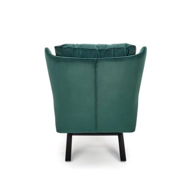 Кресло мягкое Halmar Victus Темно-зеленый - 4 Кресло мягкое Halmar Victus Темно-зеленый V-CH-VICTUS-FOT-C.ZIELONY фото - 4