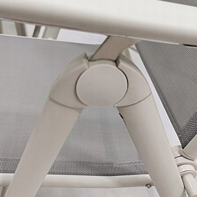 Складаний садовий стілець Kontrast MONACO Сірий 85853799 фото - 7