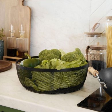 Корзина Homla GRIDIO 32x10 см | Черный - 5 Корзина Homla GRIDIO 32x10 см | Черный 213214 фото - 5