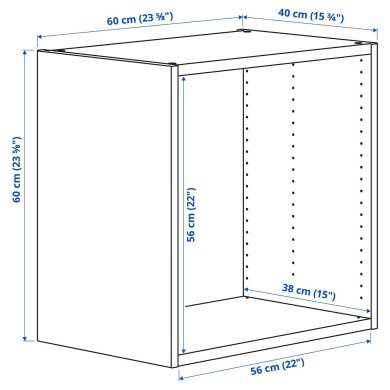 IKEA Каркас PLATSA (ИКЕА PLATSA) 50330970 фото - 4