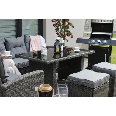 Комплект садових меблів Garden Line MARINE Сірий ABI3453 фото - 3