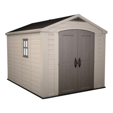 Садовый домик Keter FACTOR 257х331х243 см Бежевый 230454-1