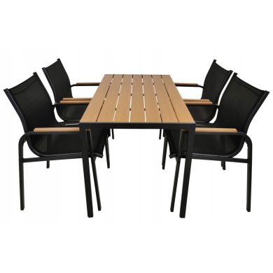 Комплект садових меблів Kontrast ALLEN FUERTE 130 Дерево 67685 фото - 3